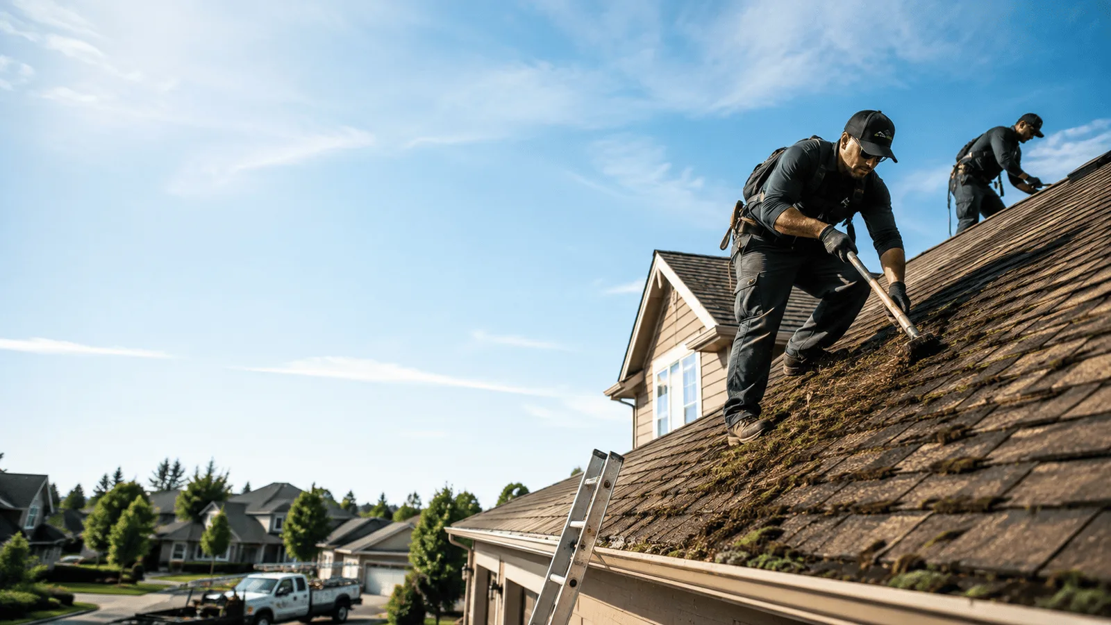 Roof Moss Removal in Brookesmith, TX near me
